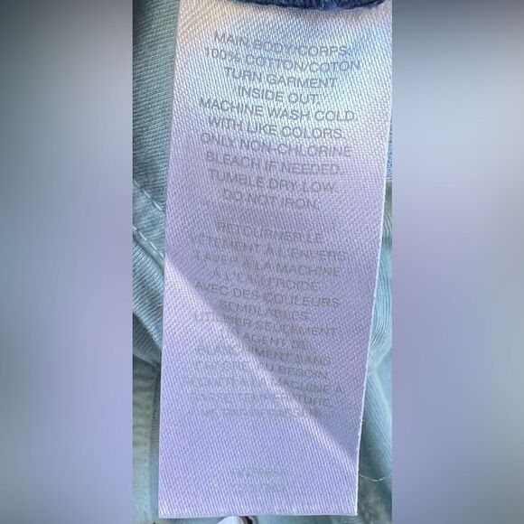 Z by Zella Sleeveless Open Tie Back Blue Tie Dye Relaxed Fit Tank Top. Large. - Picture 7 of 7